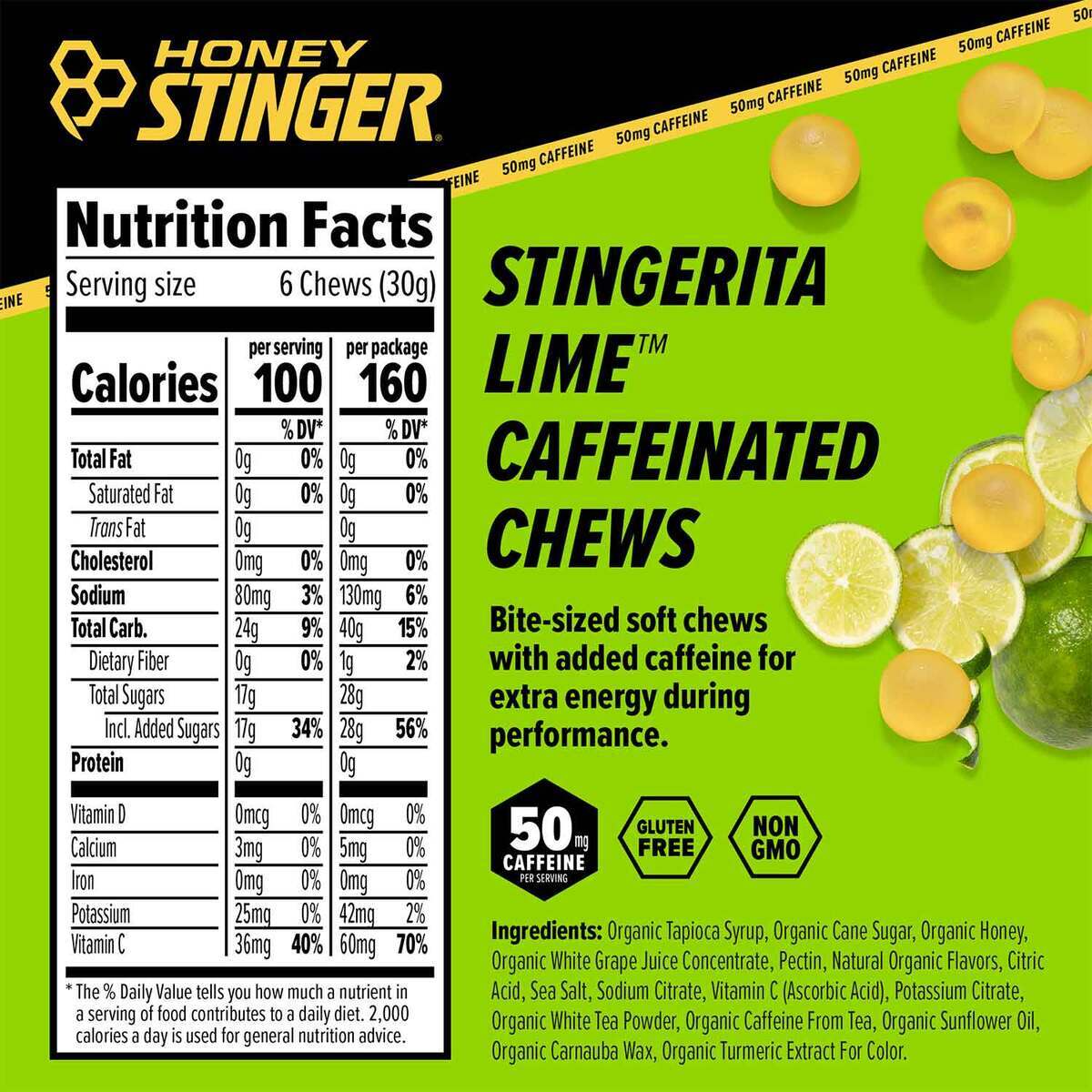 Honey Stinger Caffeinated Energy Chews Honey Stinger Caffeinated Energy Chews
