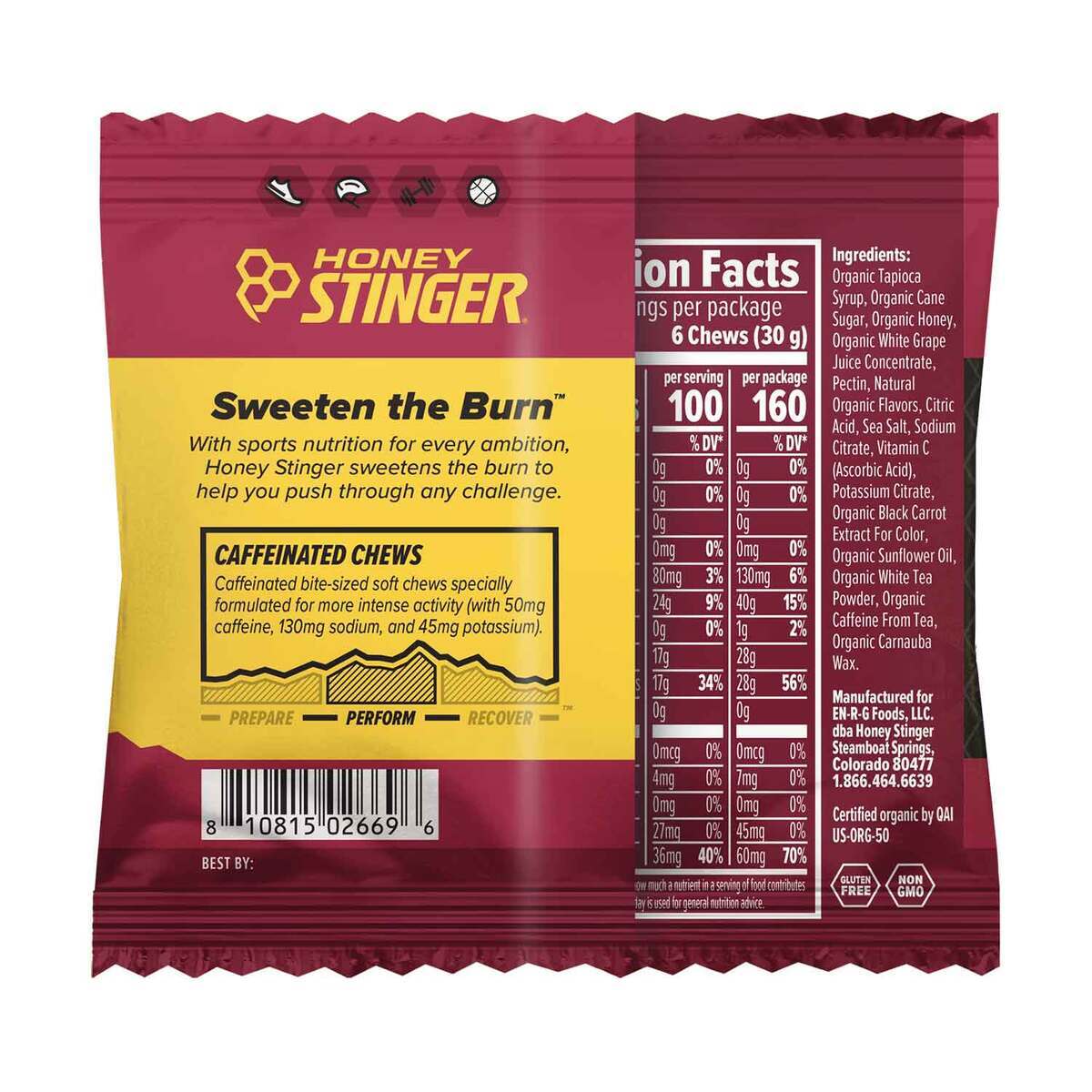 Honey Stinger Caffeinated Energy Chews Honey Stinger Caffeinated Energy Chews