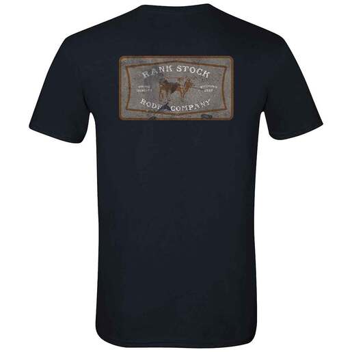 Hooey Men's S Rank Stock Short-Sleeve Casual Shirt - Black M