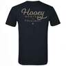 Hooey Men's Script Short Sleeve Casual Shirt - Black - 3XL - Black 3XL