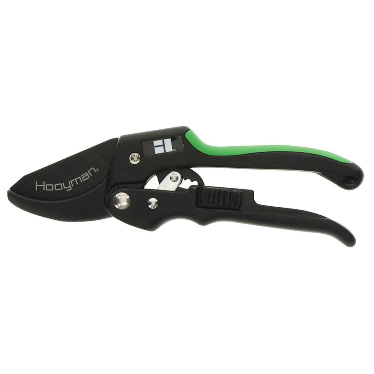 Hooyman Ratchet Bush Pruner - Black/Green Hooyman Ratchet Bush Pruner - Black/Green