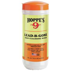 Hoppe's Lead B Gone Skin Cleaning Wipes - 40 Pack