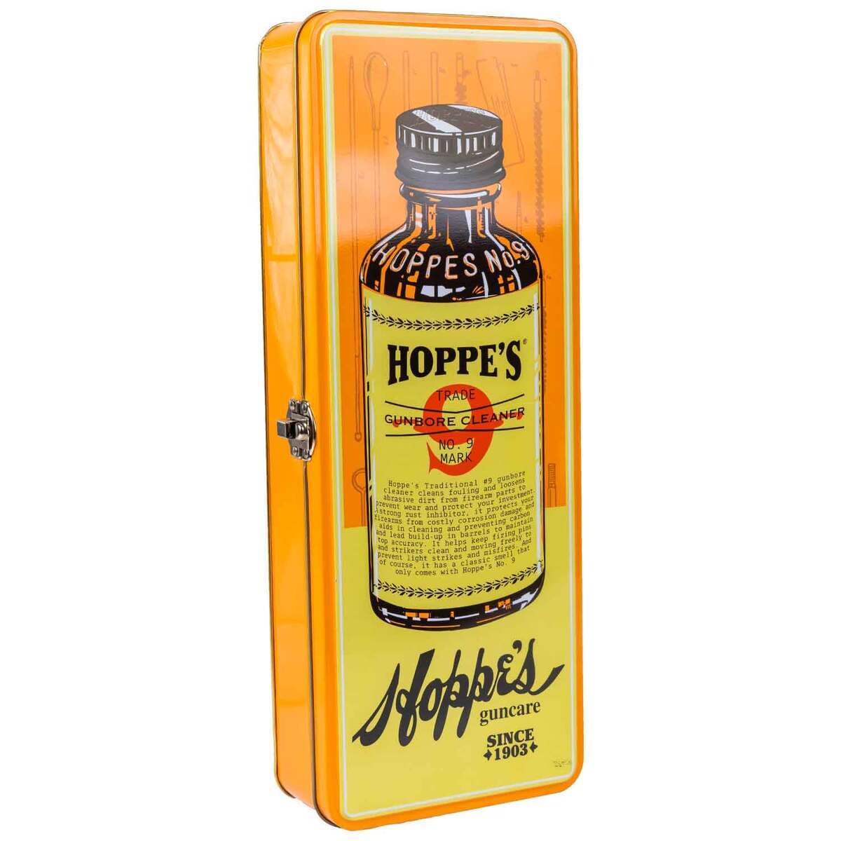 Hoppe's No. 9 Mark Universal Wet Tin Cleaning Kit - Orange/Yellow Hoppe's No. 9 Mark Universal Wet Tin Cleaning Kit - Orange/Yellow