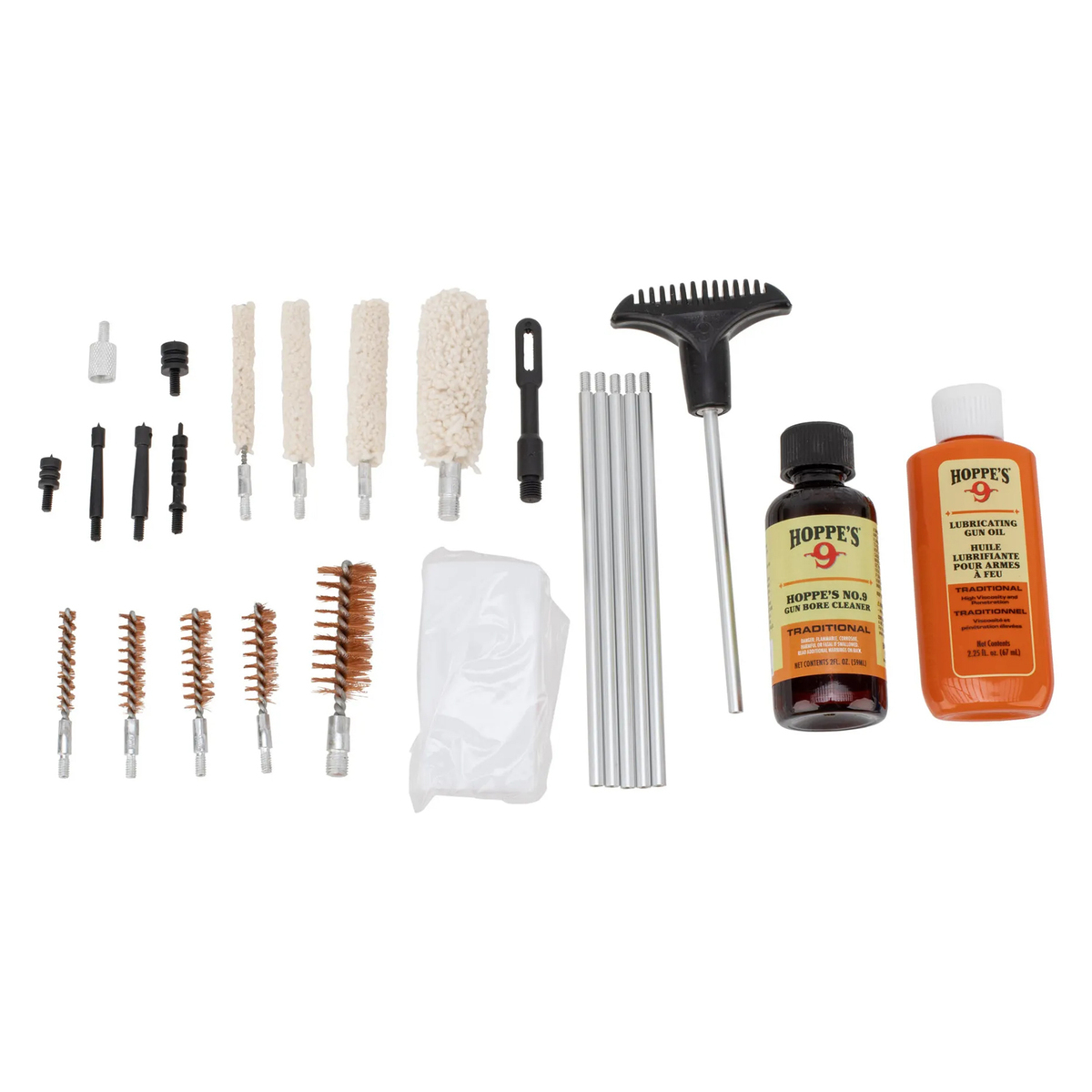 Hoppe's No. 9 Mark Universal Wet Tin Cleaning Kit - Orange/Yellow Hoppe's No. 9 Mark Universal Wet Tin Cleaning Kit - Orange/Yellow