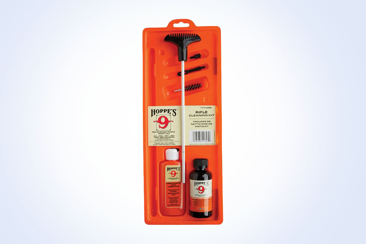 Hoppes pistol and rifle gun cleaning kit