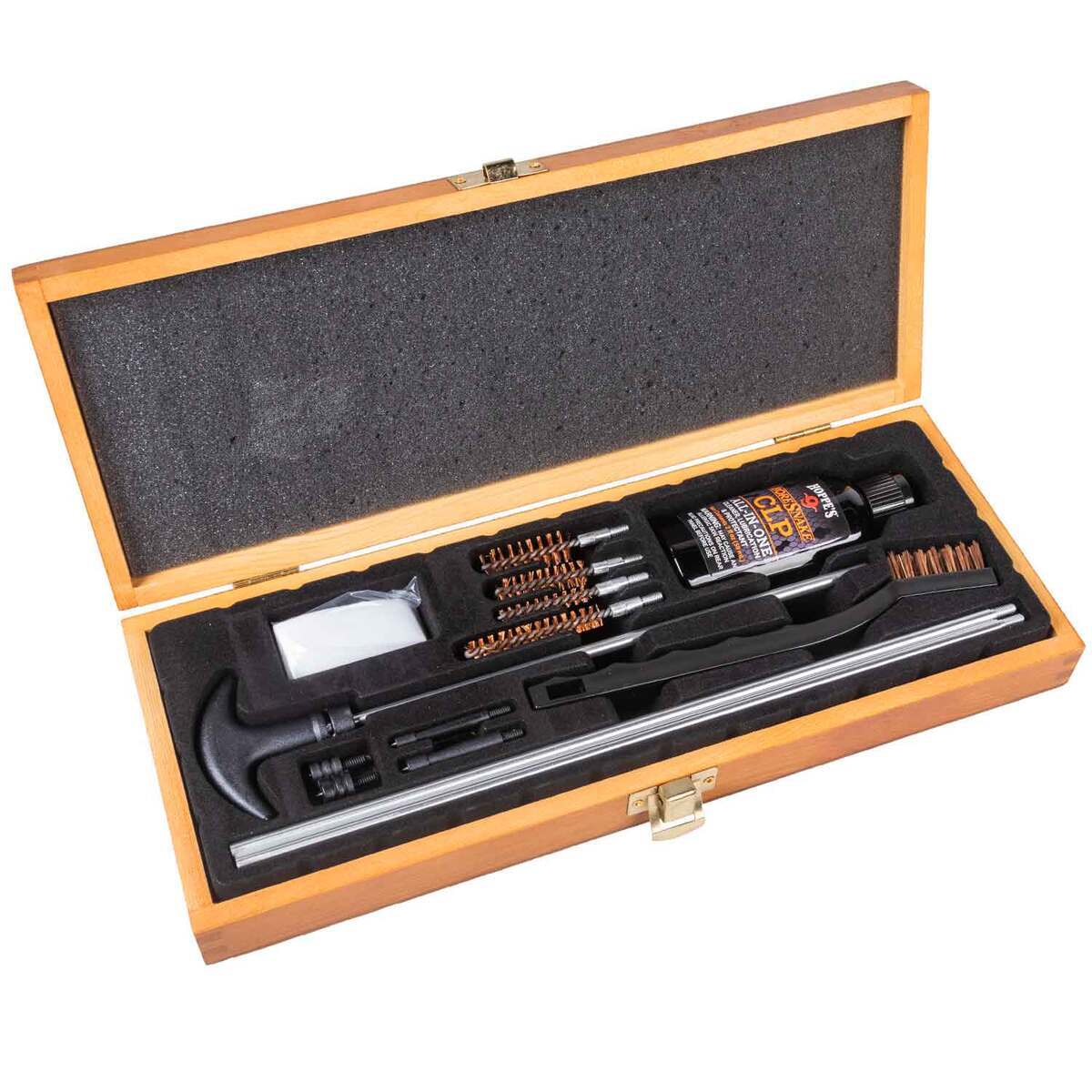 Hoppe's Rifle Cleaning Kit with Aluminum Rod Cleaning Kits 