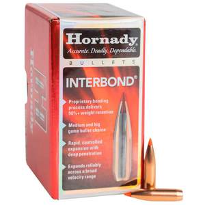 Hornady 25 Cal Interbond 110gr Reloading Bullets - 100 Count