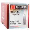 Hornady 30 Cal FMJ 125gr Reloading Bullets - 100 Count