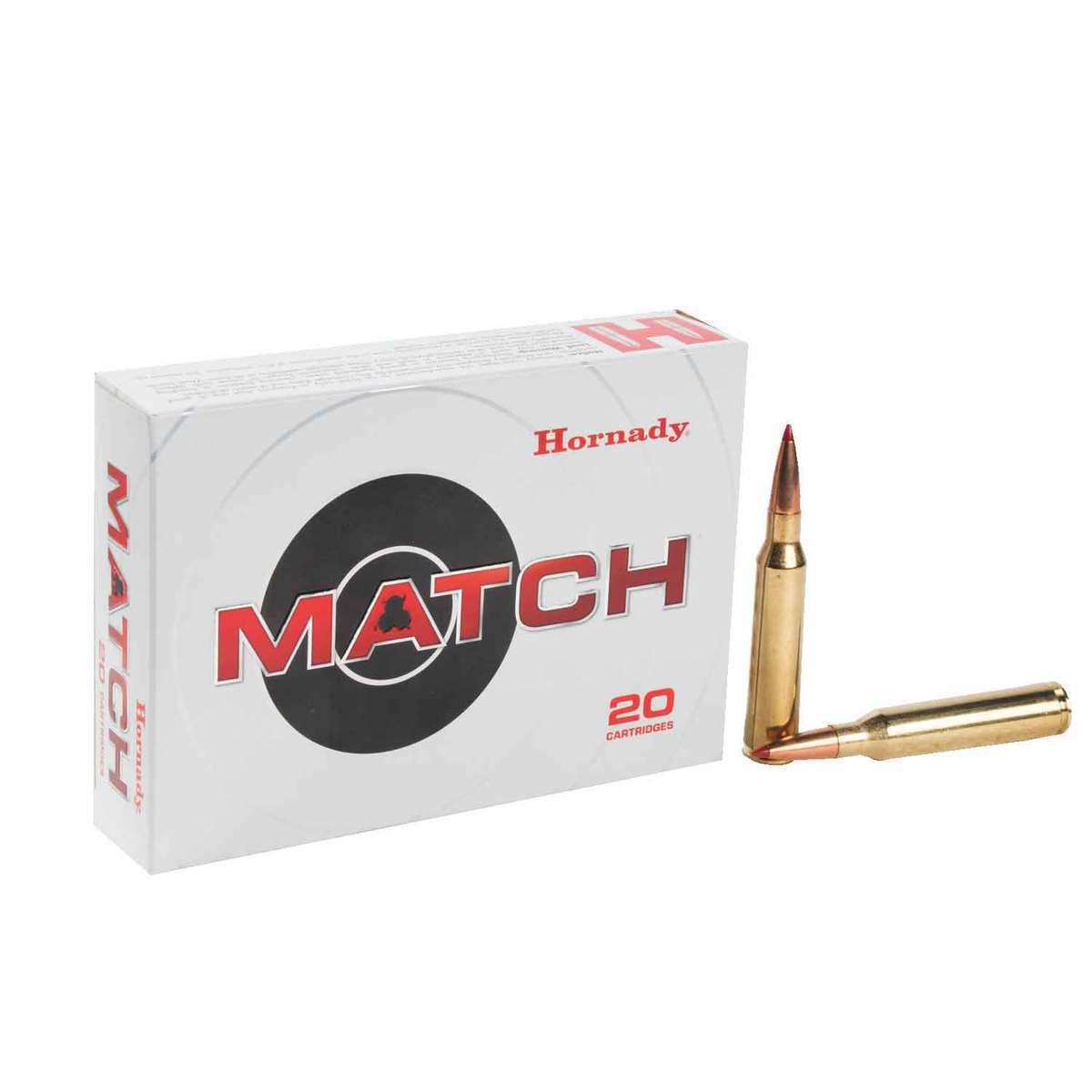 Hornady 338 Lapua Magnum 285gr ELD Match Rifle Ammo - 20 Rounds Hornady 338 Lapua Magnum 285gr ELD Match Rifle Ammo - 20 Rounds