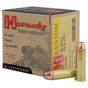Hornady 38 Special 158gr XTP Handgun Ammo - 25 Rounds