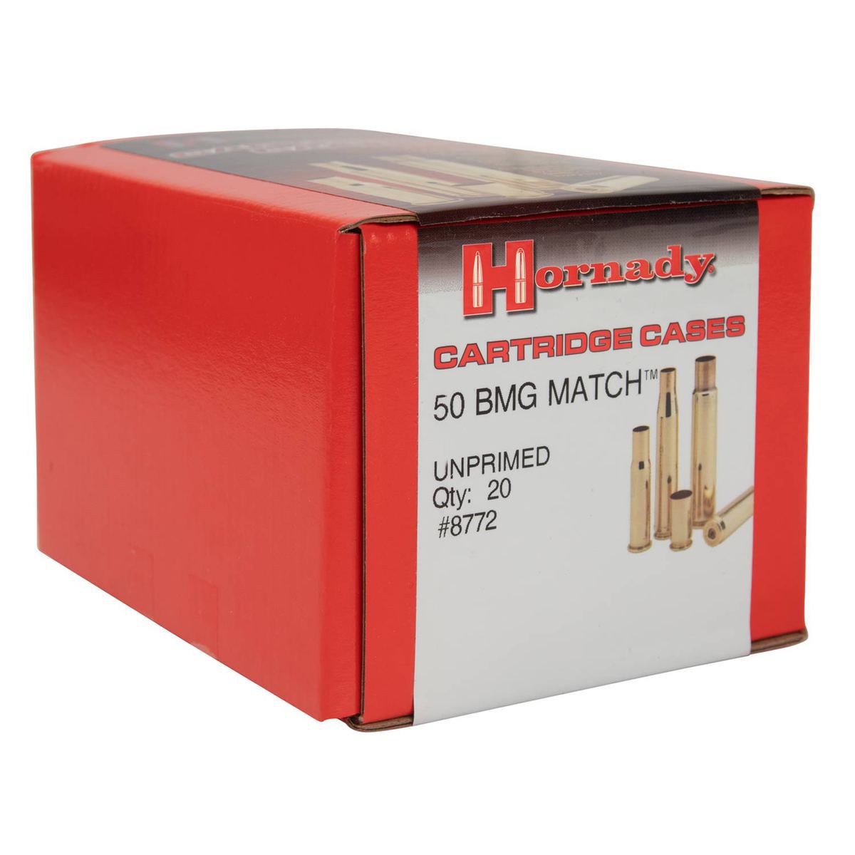 Hornady 50 BMG Rifle Reloading Brass - 20 Count Hornady 50 BMG Rifle Reloading Brass - 20 Count