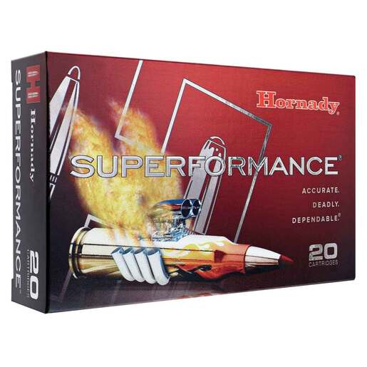 Hornady Superformance 6.5x55 Swedish 140Gr SST Rifle Ammo Ammo - 20 Rounds 20 Rounds Ammo