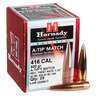 Hornady A-Tip 416 Cal/.416in A-Tip Match 500gr Reloading Bullets - 25 Count