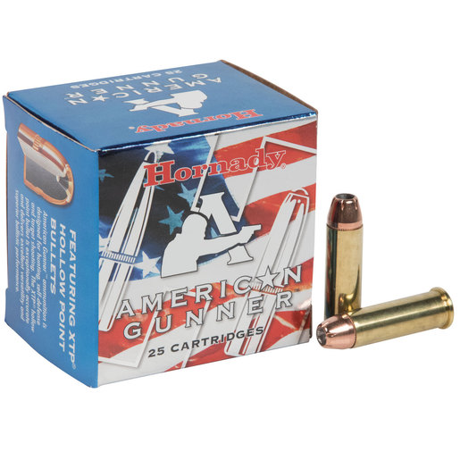Hornady American Gunner 38 Special 125gr XTP Handgun Ammo – 25 Rounds
