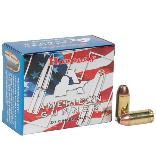 Hornady American Gunner 40 S&W 180gr XTP Handgun Ammo Ammo - 20 Rounds 20 Rounds Ammo