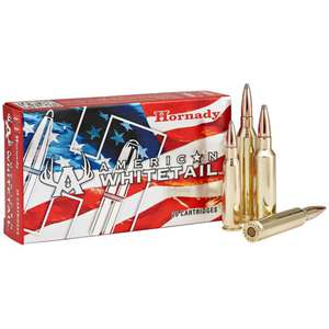 Hornady American Whitetail 300 WSM (Winchester Short Mag) 165gr Interlock Rifle Ammo - 20 Rounds