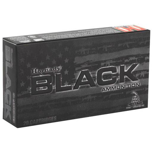 Hornady Black 5.56mm NATO 75gr Interlock Rifle Ammo Ammo - 20 Rounds 20 Rounds Ammo