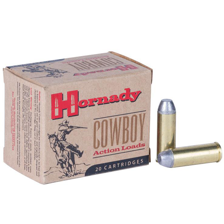 Hornady Cowboy 45 (Long) Colt 255gr FP Handgun Ammo - 20 Rounds Hornady Cowboy 45 (Long) Colt 255gr FP Handgun Ammo - 20 Rounds