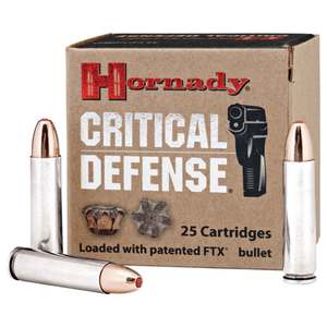 Hornady Critical Defense 30 Carbine 110gr FTX Rifle Ammo - 20 Rounds