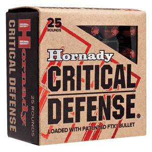 Hornady Critical Defense 44 Special 165gr FTX Handgun Ammo - 20 Rounds