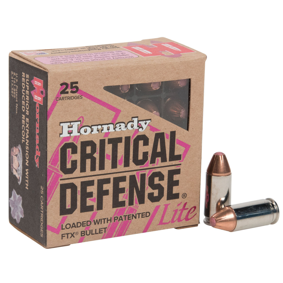 Hornady critical luger handgun ammunition Hornady critical luger handgun ammunition