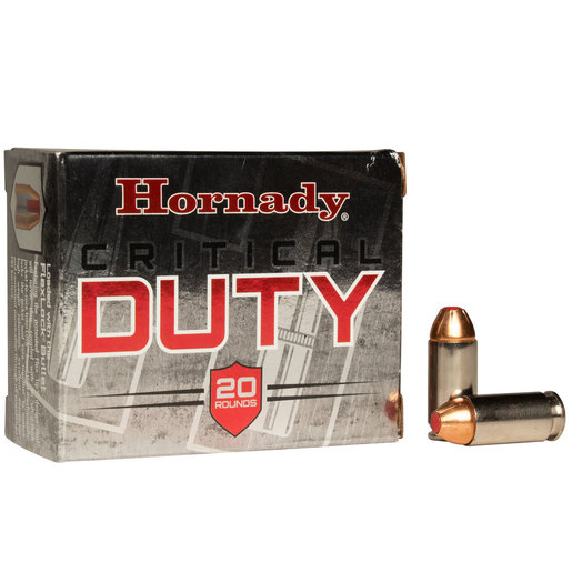 Hornady Critical Duty 40 S&W 175gr FlexLock Handgun Ammo Ammo - 20 Rounds 20 Rounds Ammo