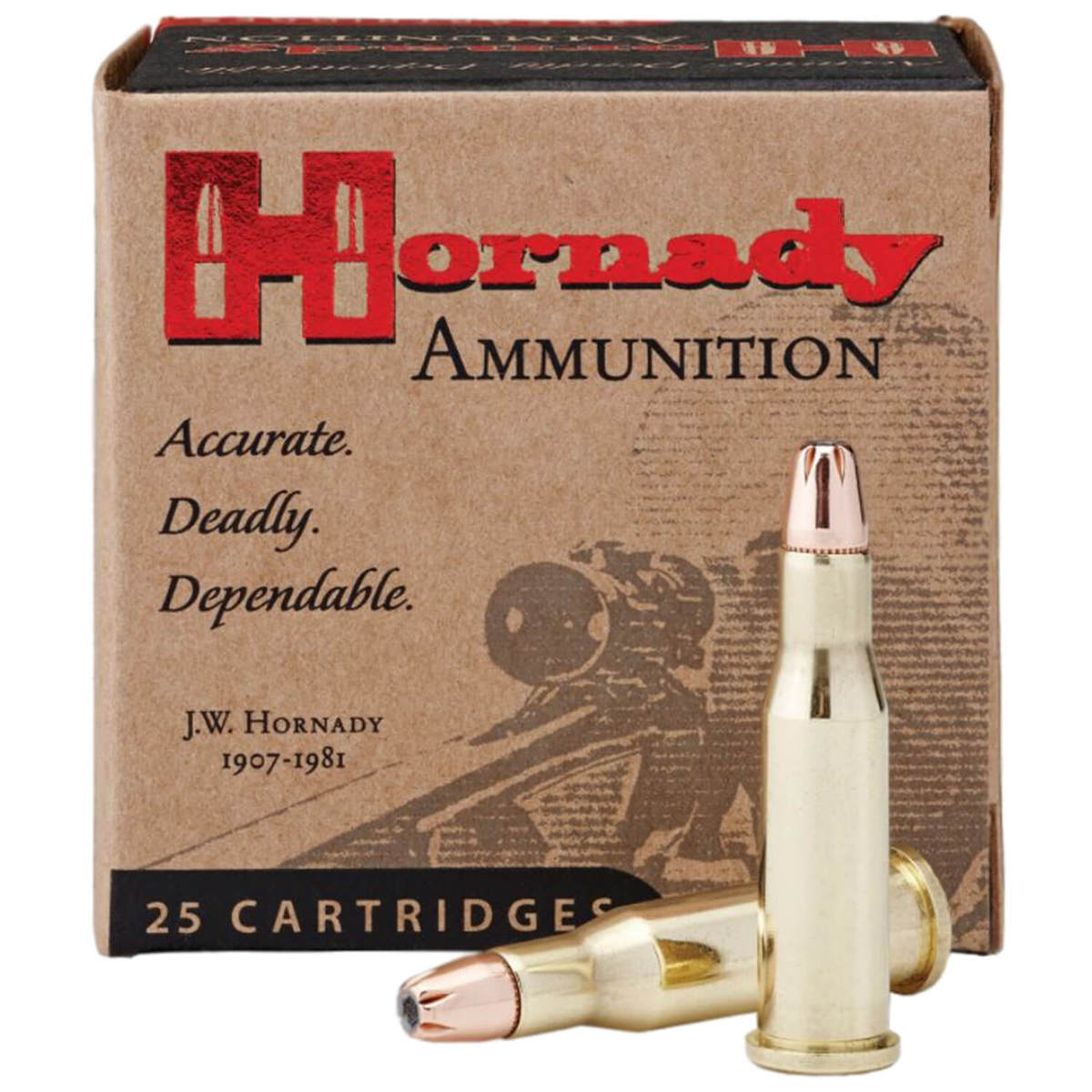 Hornady Custom 218 Bee 45gr HP Rifle Ammo - 25 Rounds Hornady Custom 218 Bee 45gr HP Rifle Ammo - 25 Rounds