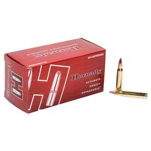 Hornady Custom 223 Remington 55gr SP Rifle Ammo - 50 Rounds Hornady Custom 223 Remington 55gr SP Rifle Ammo - 50 Rounds