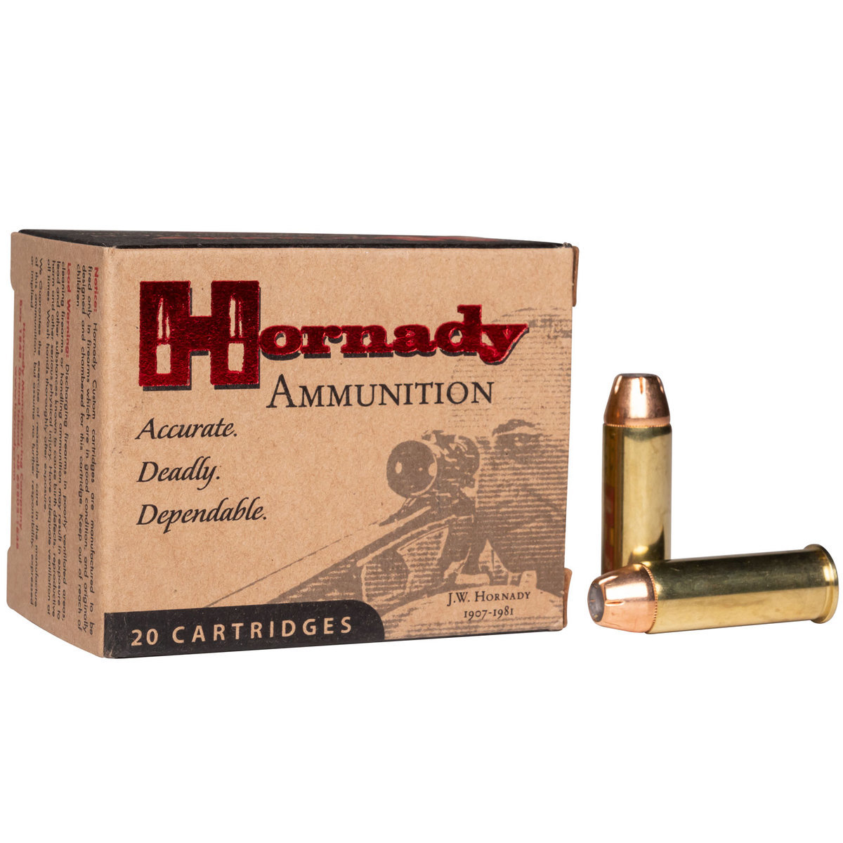 ammo hornady handgun 240gr xtp ammunition