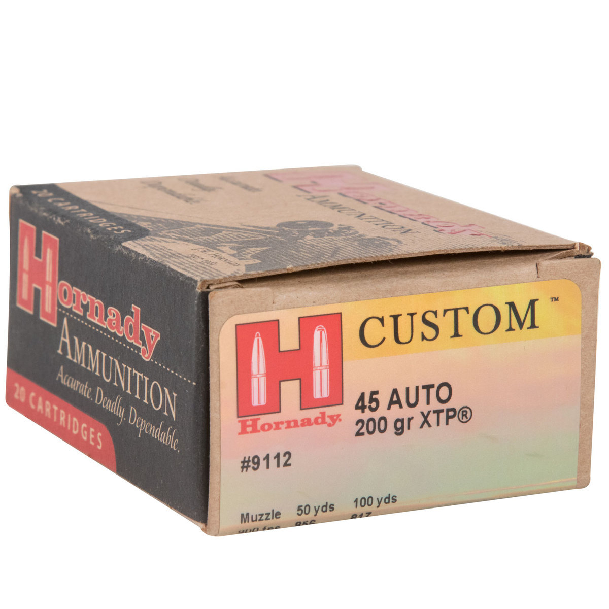 Hornady Custom 45 Auto (ACP) 200gr XTP Handgun Ammo - 20 Rounds Hornady Custom 45 Auto (ACP) 200gr XTP Handgun Ammo - 20 Rounds