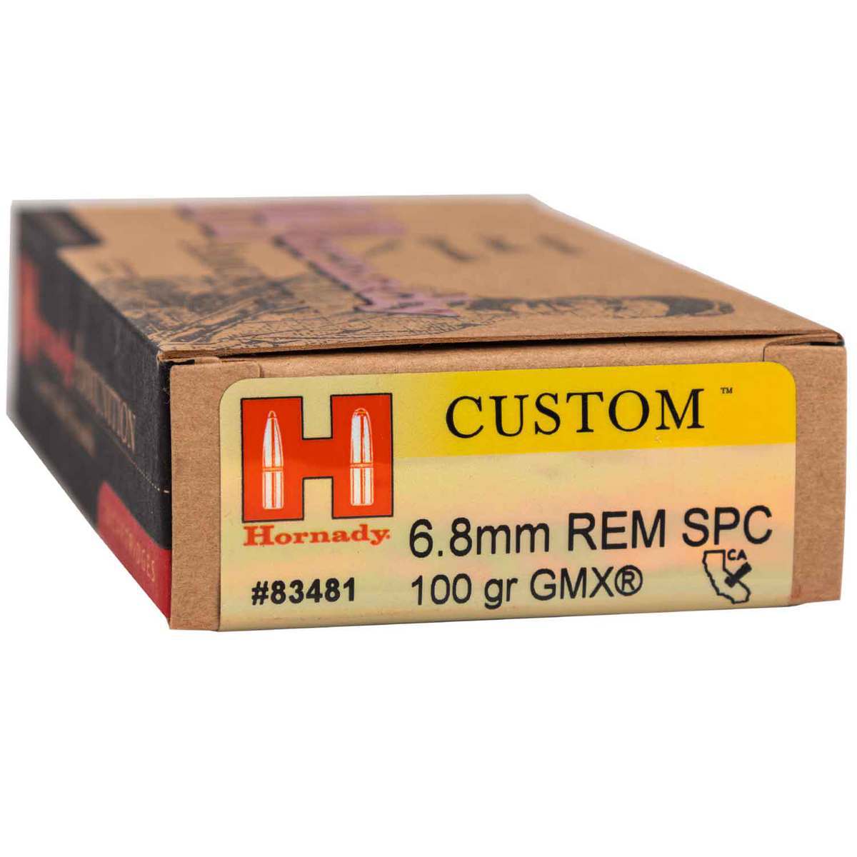 Hornady Custom 6.8mm Remington SPC 100gr GMX Rifle Ammo - 20 Rounds Hornady Custom 6.8mm Remington SPC 100gr GMX Rifle Ammo - 20 Rounds