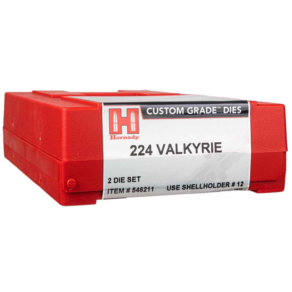 Hornady Custom Grade 224 Valkyrie Reloading Dies - 2 Count Hornady Custom Grade 224 Valkyrie Reloading Dies - 2 Count
