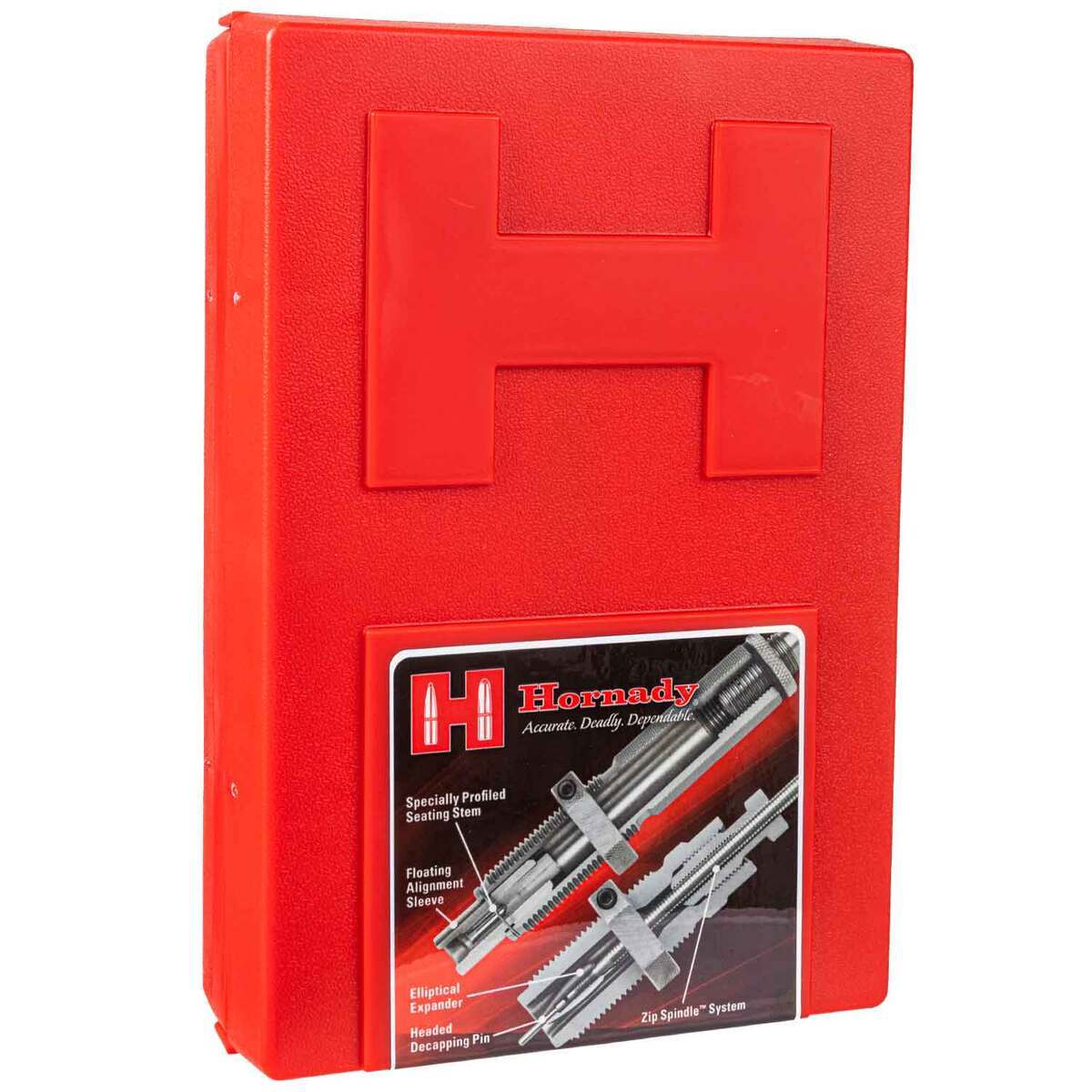 Hornady Custom Grade Taper Crimp 9mm Luger Dies - 3 Count Hornady Custom Grade Taper Crimp 9mm Luger Dies - 3 Count