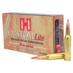 Hornady Custom Lite 7mm-08 Remington 120gr SST Rifle Ammo - 20 Rounds Hornady Custom Lite 7mm-08 Remington 120gr SST Rifle Ammo - 20 Rounds