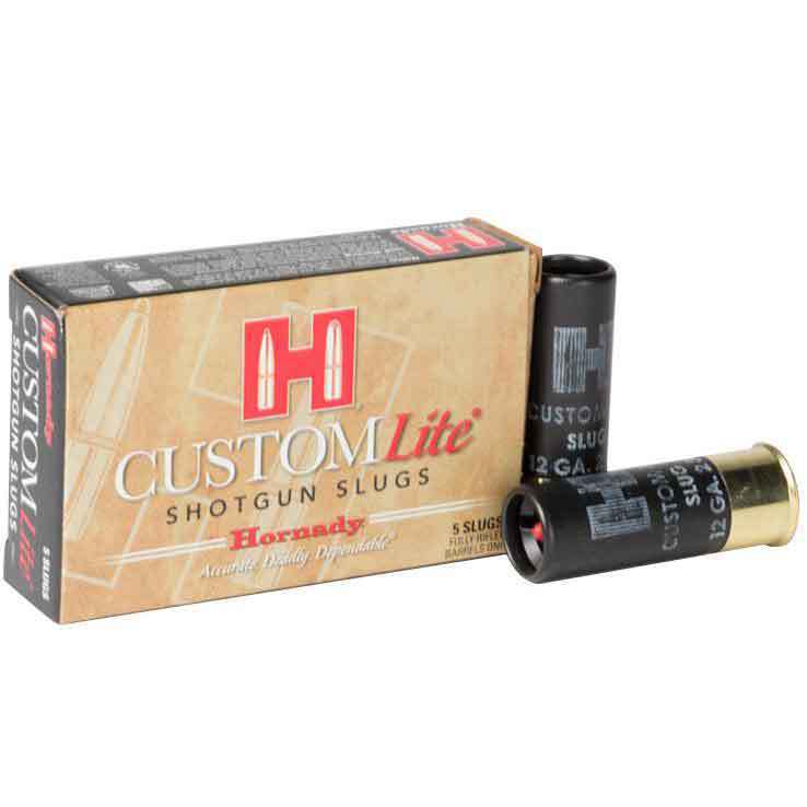 Hornady Custom Lite FTX 12 Gauge Slugs Hornady Custom Lite FTX 12 Gauge Slugs