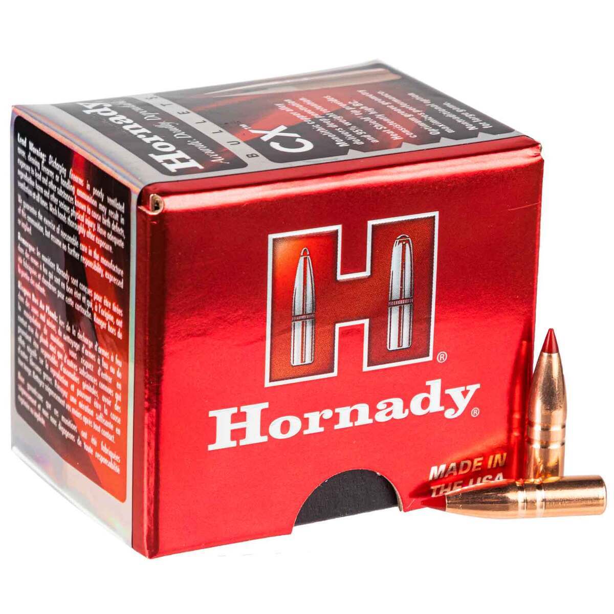 Hornady CX 243 Caliber/6mm 80gr Reloading Bullets - 50 Rounds ...