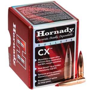 Hornady CX 243 Caliber/6mm 90gr Reloading Bullets - 50 Rounds