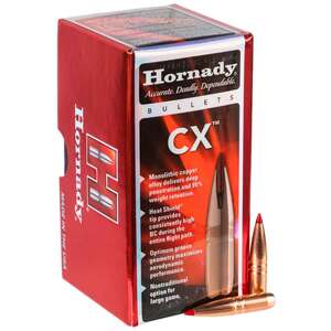 Hornady CX 264 Caliber/6.5mm 120gr Reloading Bullets - 50 Rounds