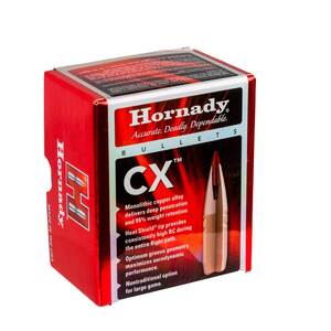 Hornady CX 338 Caliber 225gr Reloading Bullets - 50 Rounds