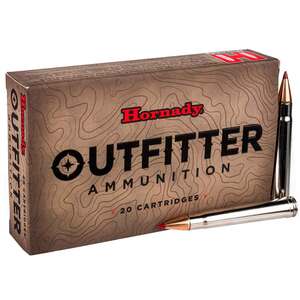 Hornady CX Outfitter 375 H&H Magnum 250gr Rifle Ammo - 20 Rounds