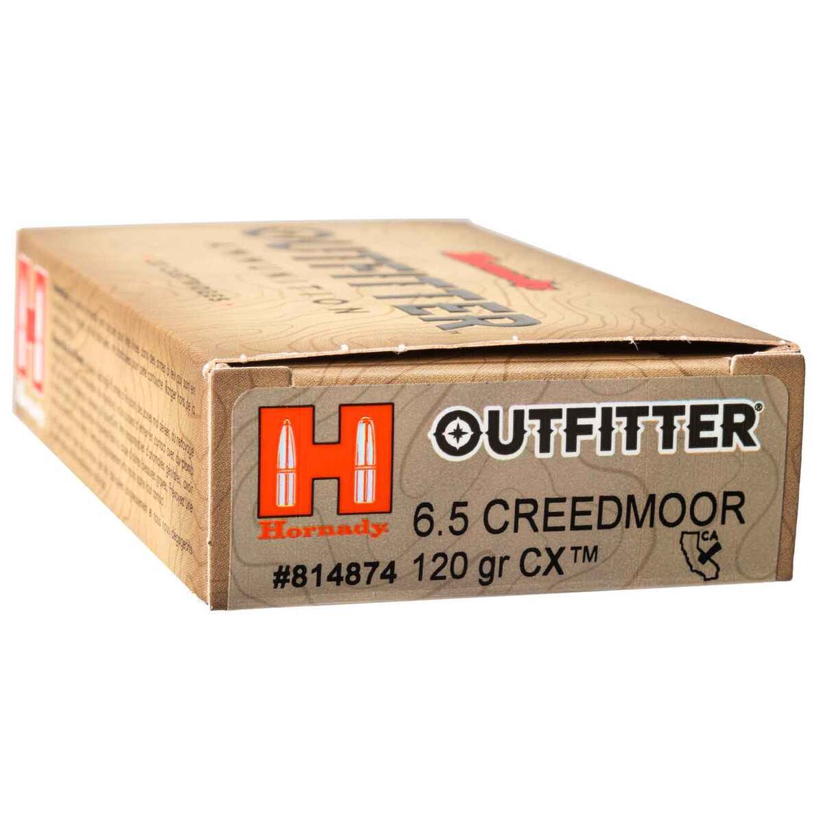 Hornady Outfitter 6.5 Creedmoor 120gr CX Rifle Ammo - 20 Rounds Hornady Outfitter 6.5 Creedmoor 120gr CX Rifle Ammo - 20 Rounds