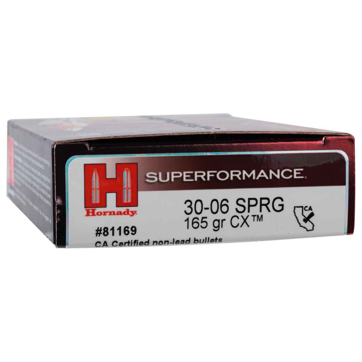 Hornady CX Superformance 30-06 Springfield 165gr CX SPF Rifle Ammo - 20 Rounds Hornady CX Superformance 30-06 Springfield 165gr CX SPF Rifle Ammo - 20 Rounds