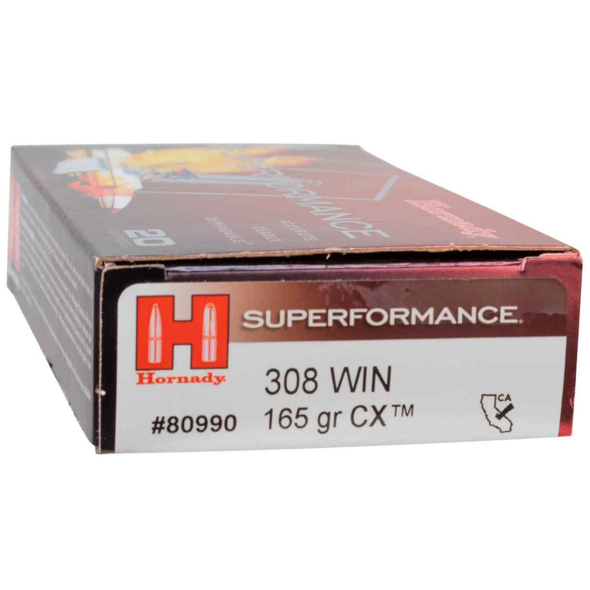 Hornady CX Superformance 308 Winchester 165gr Rifle Ammo - 20 Rounds Hornady CX Superformance 308 Winchester 165gr Rifle Ammo - 20 Rounds