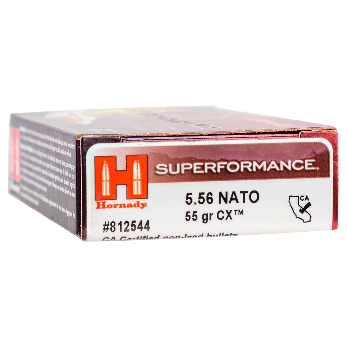 Hornady CX Superformance 5.56mm NATO 55gr Rifle Ammo - 20 Rounds Hornady CX Superformance 5.56mm NATO 55gr Rifle Ammo - 20 Rounds