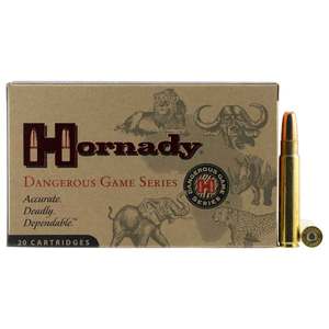 Hornady Dangerous Game 416 Ruger 400gr DGX Bonded Rifle Ammo - 20 Rounds