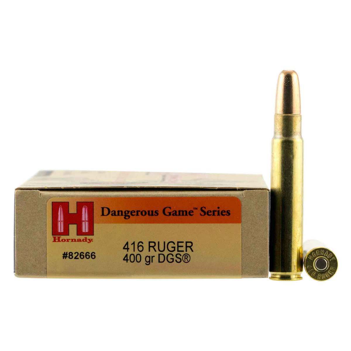 Hornady Dangerous Game 416 Ruger 400gr DGX Bonded Rifle Ammo - 20 Rounds Hornady Dangerous Game 416 Ruger 400gr DGX Bonded Rifle Ammo - 20 Rounds