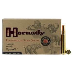 Hornady Dangerous Game 416 Ruger 400gr DGS Rifle Ammo - 20 Rounds
