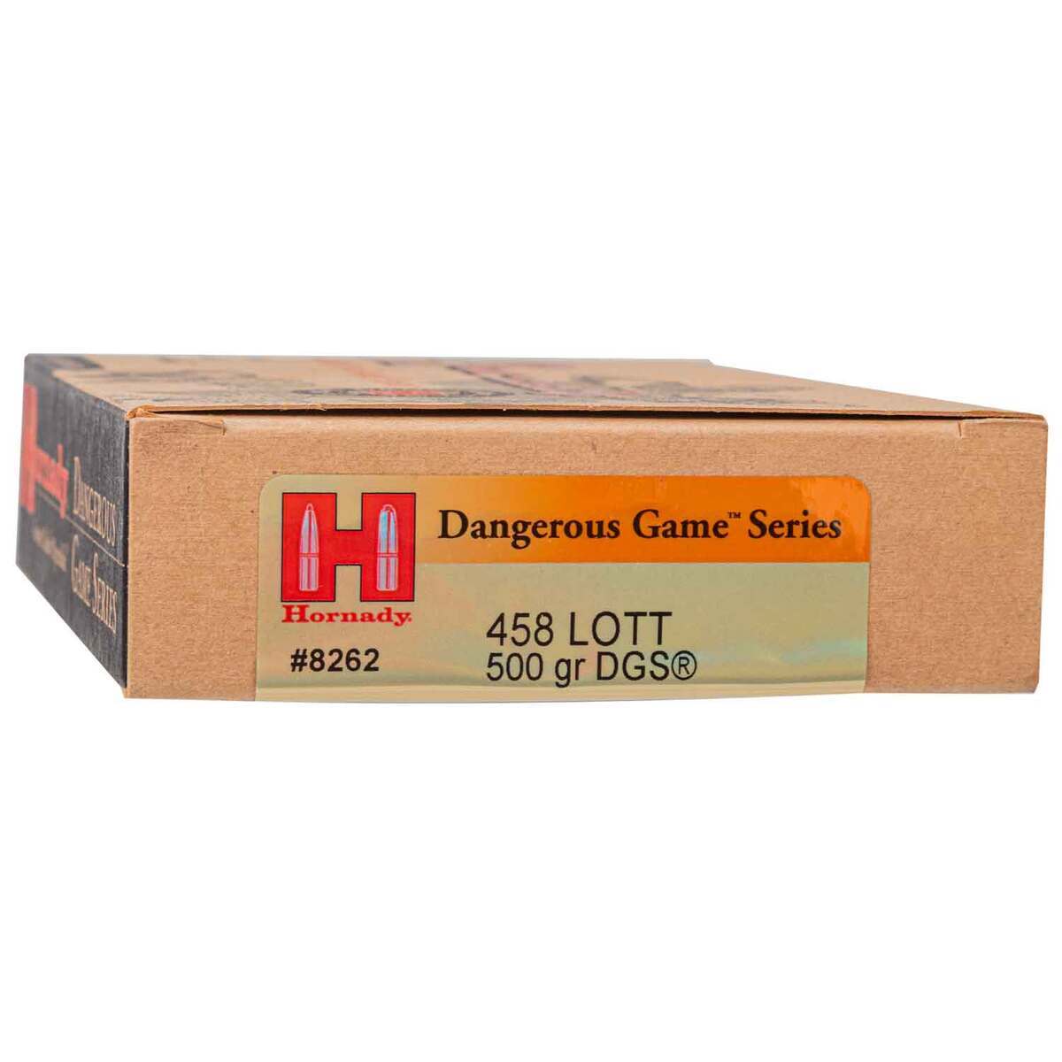 Hornady Dangerous Game 458 Lott 500gr DGS Rifle Ammo - 20 Rounds Hornady Dangerous Game 458 Lott 500gr DGS Rifle Ammo - 20 Rounds