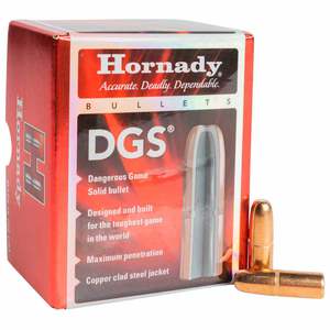 Hornady Dangerous Game Solid 400 Cal/.410in DGS 400gr Reloading Bullets - 50 Count
