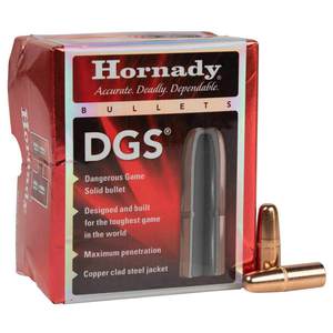 Hornady Dangerous Game Solid 423 Cal/.423in DGS 400gr Reloading Bullets - 50 Count